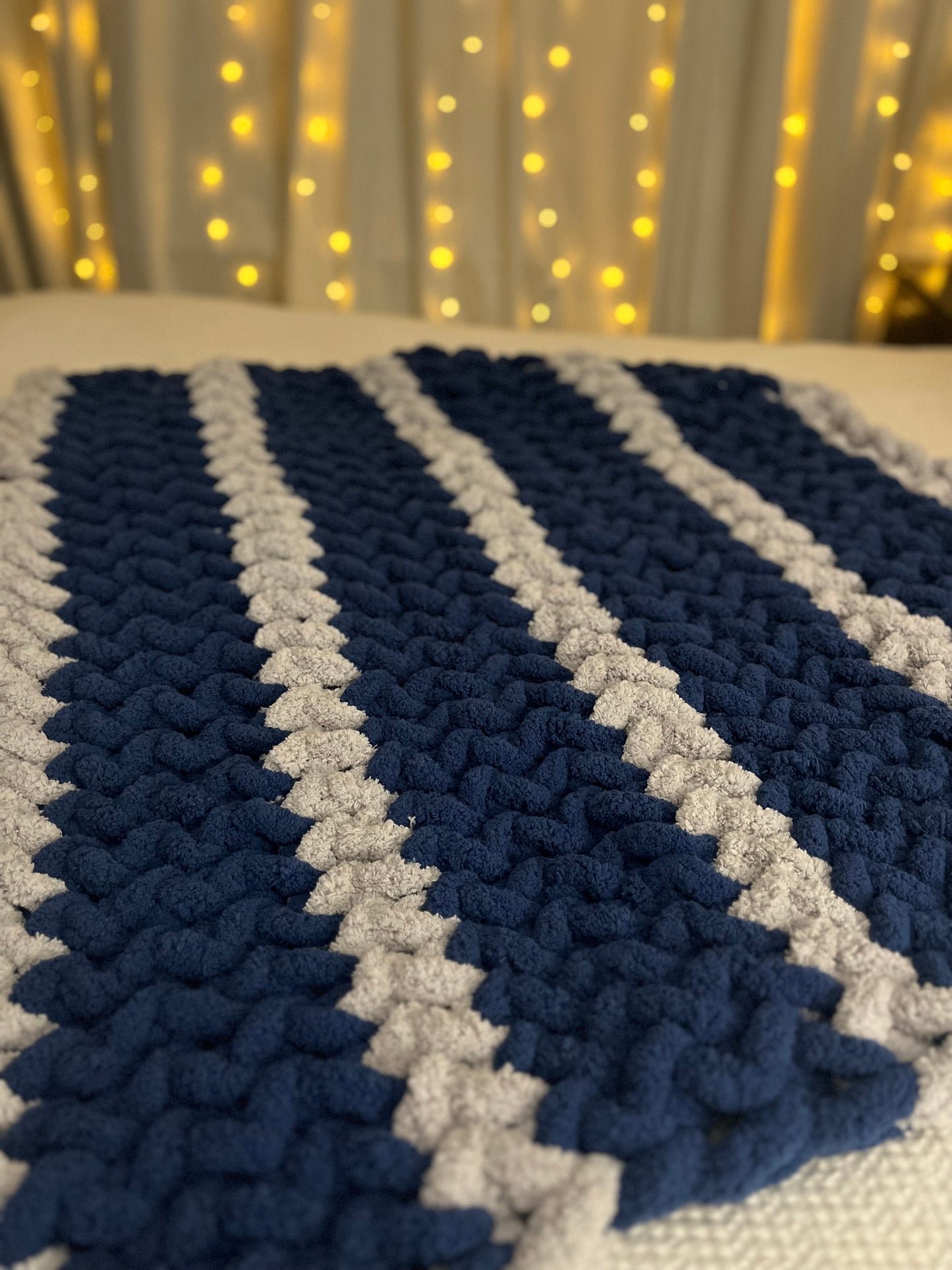 Baby Lux Herringbone Chunky Knit