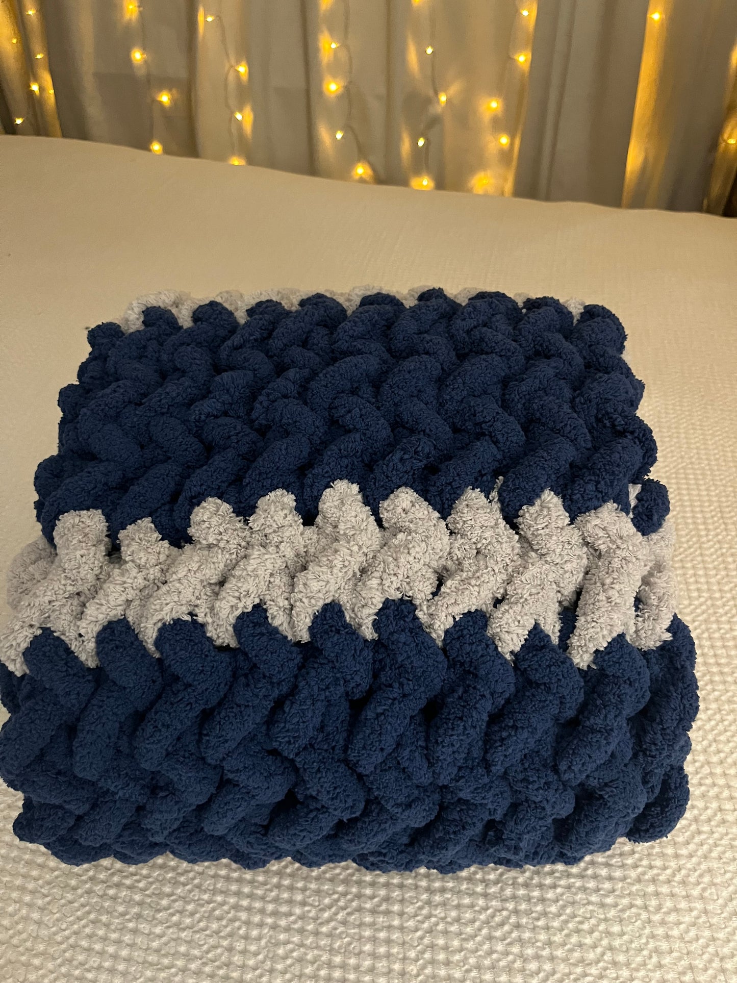 Baby Lux Herringbone Chunky Knit