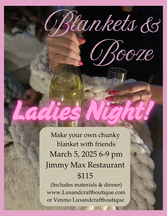 Blankets and Booze Party