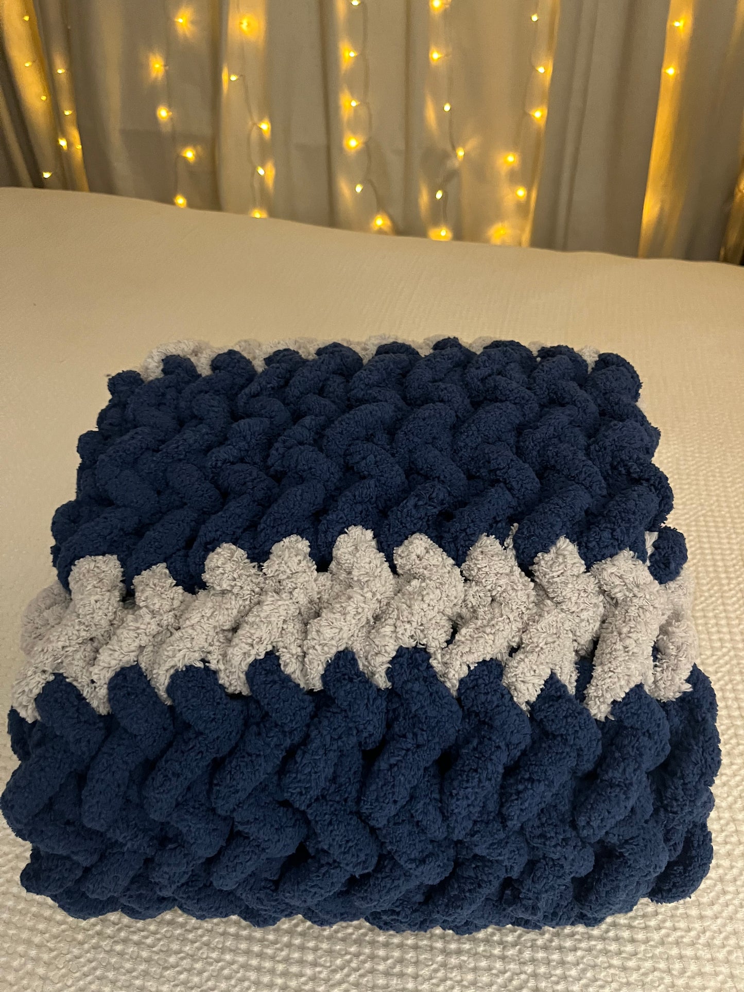 Baby Lux Herringbone Chunky Knit