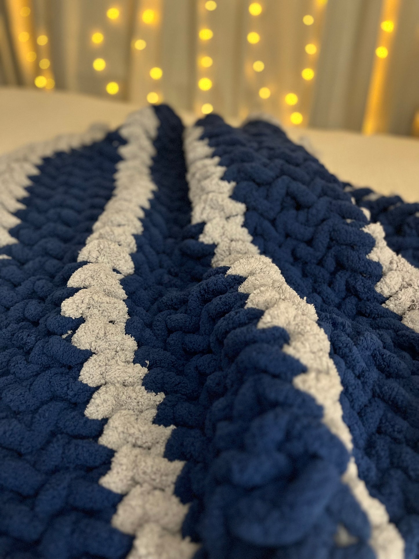 Baby Lux Herringbone Chunky Knit